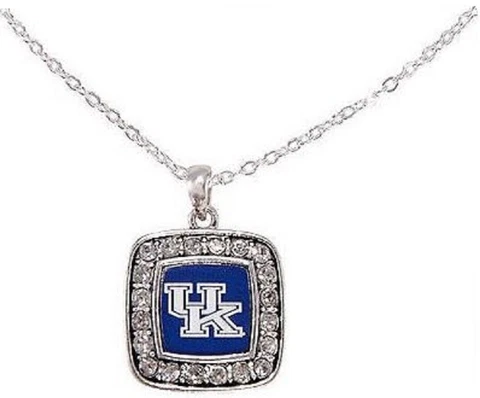 47275 University of Kentucky Square Pendant Necklace Cover