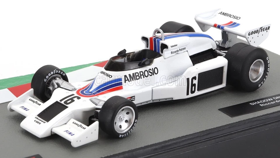 1/43 EDICOLA - SHADOW - F1  DN8 N 16 SEASON 1977 RICCARDO FORMULA1AUTOCOL211 - Immagine 1 di 1