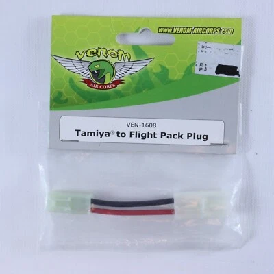Tamiya to Flight Pack Plug VEN 1608 Venom RC Parts - Image 1 of 3