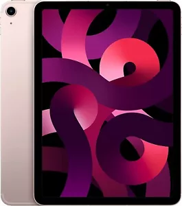 Apple iPad Air 5th Gen. 10.9 in. 64GB Wi-Fi + Cellular A2589 - Pink - Picture 1 of 3