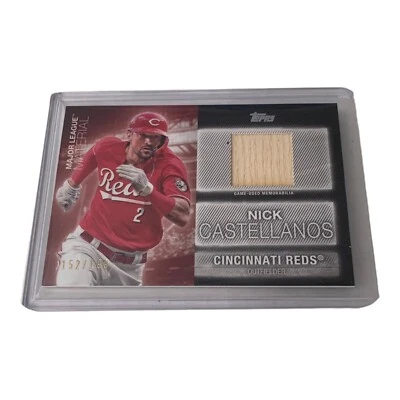 2020 Series 2 Major League Material Relic Black #MLM-NC Nick Castellanos /199 - Image 1 of 2