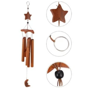 Bamboo Tube Bamboo Wind Chime Handmade Multitube Bamboo Ornament Yard Decor - Picture 1 of 7
