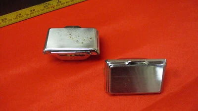 1965-1980 FORD MUSTANG COUGAR GALAXIE MERCURY REAR ARMREST ASHTRAY PAIR - Image 1 of 4