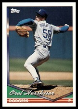 1994 Topps #460  Orel Hershiser      Los Angeles Dodgers