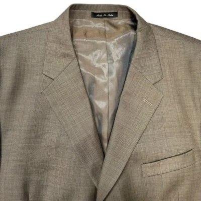 NWT New Perry Ellis Portfolio Wool Brown Blazer Size 48 L - Image 1 of 4