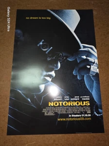 14x20 original poster NOTORIOUS Biggie Smalls bio-pic Angela Bassett - Picture 1 of 1