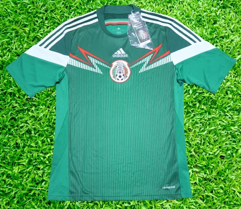 Mexico Soccer Jersey Football Shirt 100% Original World Cup 2014 Home Cover