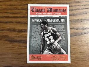2010-11 Panini Classics - Classic Moments Magic Johnson #2 Insert - Picture 1 of 2