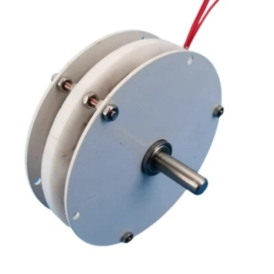 50W Disk-type Ironless Coreless Three-phase Permanent Magnet Brushless Generator - Image 1 of 4