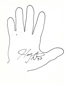 Hand Sketch Drawing Signed: Harry Gant 8x10 - Picture 1 of 1