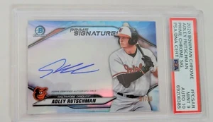 2020 Bowman Chrome Adley Rutschman Prime Signatures Auto #/50 PSA MINT 9 - Picture 1 of 2