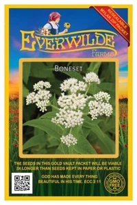 2000 Boneset Wildflower Seeds - Everwilde Farms Mylar Seed Packet - Picture 1 of 3