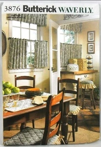 UNCUT Butterick 3876 Waverly Kitchen Accessories - Picture 1 of 1