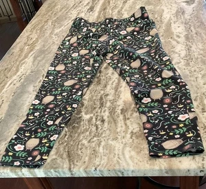 Super süße Damen/Junioren My Neighbor Totoro Leggings Größe XL schwarz mit Totoros - Bild 1 von 8