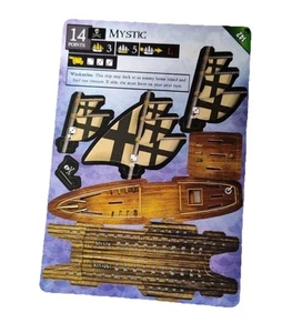 PIRATES POCKETMODEL Ocean's Edge 142 MYSTIC NEW UNPUNCHED LE PROMO CSG - Picture 1 of 6