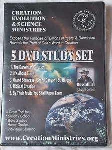 Creation Evolution & Science Ministries von Russ Miller 5 DVD Studienset BRANDNEU - Bild 1 von 2