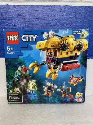 LEGO 60264 CITY Deep Sea Exploration Submarine W/ Glow In Dark Fish New Sealed - Image 1 of 4