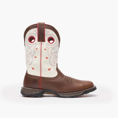 Bota de trabajo occidental impermeable con puntera de acero para mujer Durango® Maverick™ Foto 1 de 4