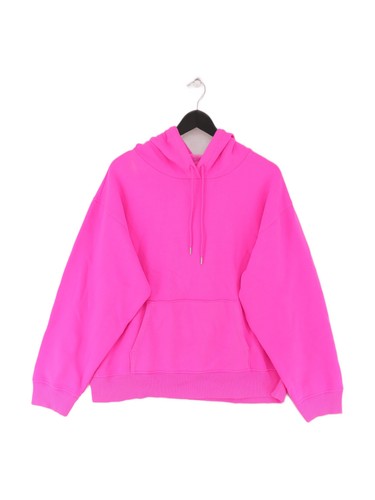 UNDERCOVER Felpa donna Victoria's Secret con cappuccio L rosa cotone con pullover poliestere