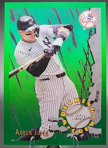 Aaron Judge /99 2024 Topps Archives #96-WC-1 Wrecking Crew Green NY Yankees SP - Bild 1 von 2