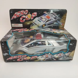 Retro Minicar Patrulla Aero Cop Police Space934 De Colección Nuevo En Caja - Imagen 1 de 6