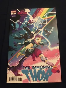 IMMORTAL THOR #3 Nueva Variante Campeones 1ª Cubierta Hellrune Marvel Comics 2023 - Imagen 1 de 2