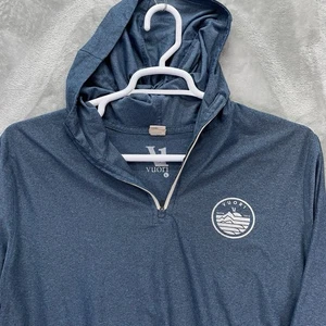 Vuori Uluwatu Wasser Hoodie Herren Large 1/2 Reißverschluss Performance Wandern Athletisch Flex - Bild 1 von 12