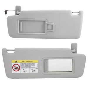 Pair Of Car Sun Visors W/Mirror Fit For Golf MK7 E For Golf For Passat - Picture 1 of 12