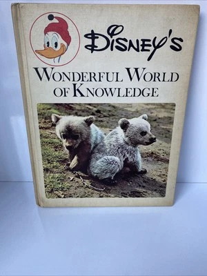 Disney's Wonderful World Of Knowledge Vintage Book 1 The Danbury Press - 1973 - Image 1 of 4