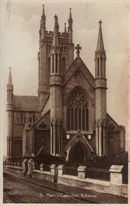 St Mary's Cathedral Kilkenny Irland RPPC Postkarte 1939 - Bild 1 von 2