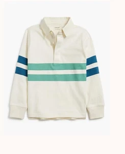J. CREW Crewcut Boys' Rugby Shirt Size XXL (15-16) Striped NEW Preppy CG882 - Picture 1 of 10