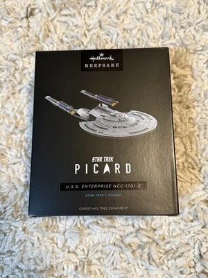 SDCC 2025 HALLMARK STAR TREK PICARD U.S.S ENTERPRISE NCC-1701-G - Image 1 of 2