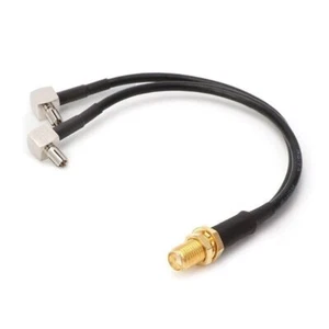 Dual Modem Patch Lead Telstra 4G Nighthawk M1 Netgear RG174 Cable 15cm - Picture 1 of 4