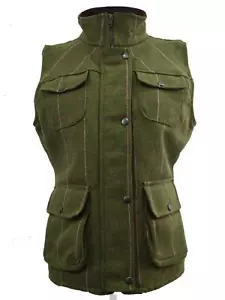 Shire Classics Womens Windsor Country Fitted Tweed Waistcoat Gilet Pink Check - Picture 1 of 6