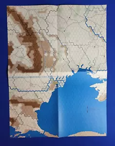 GDW/GRD Europa Wargame Mapa #3B - Fuego en el Este - Imagen 1 de 2