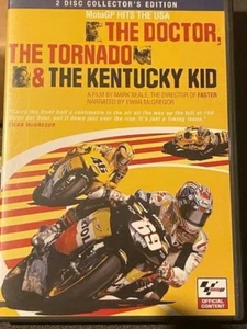 THE DOCTOR, THE TORNADO & THE KENTUCKY KID - MOTO GP HITS THE USA - R2 DVD - Picture 1 of 4