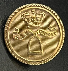Nuevo botón de caza forestal vintage 23 mm b/s Firmin & Sons London - Imagen 1 de 2