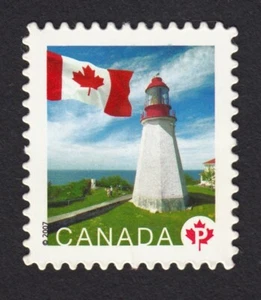 CORRECTED ERROR Image = LIGHTHOUSE = DIE CUT = Canada 2008 #2253Bi MNH - Bild 1 von 1