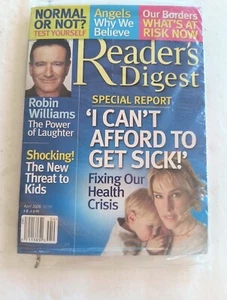 Reader's Digest April 2006, Health Crisis, US Borders, Robin Williams - Picture 1 of 1