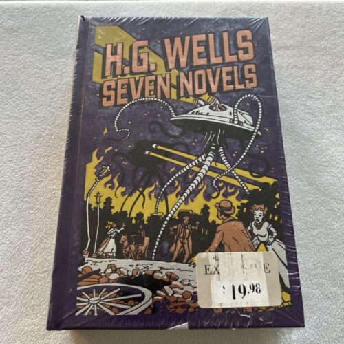 HG Wells - Seven Novels - Bonded Leather Hardcover