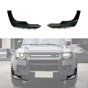 Front Bumper Lip Chin Canards Cover For Land Rover Defender 110 90 2020-2025 - Picture 1 of 6