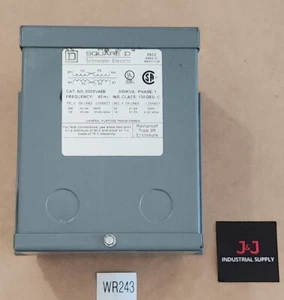 *NEW* Square D 500SV46B Transformer Pri 120/240V Sec 16/32VAC .500Kva + Warranty - Picture 1 of 9