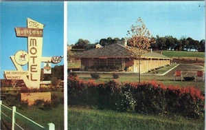 Huntsman Motel Virginia Postcard Unposted - Picture 1 of 2