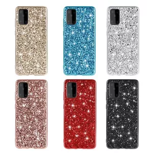 Case For Samsung S23 S22 S21Plus Ultra Shockproof Bling Glitter TPU Phone Case - Picture 1 of 15