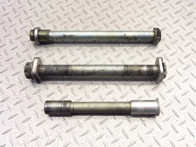 04-05 Suzuki GSXR 600 GSXR600 2004 rueda delantera trasera eje husillo perno OEM Foto 1 de 4