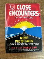 VINTAGE Wax Pack 1978 Topps Close Encounters of Thrid Kind Factory Sealed Pack