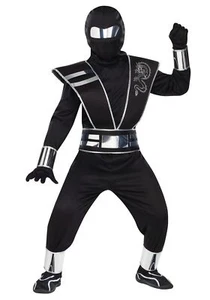 Child Silver Mirror Ninja Costume - Picture 1 of 1