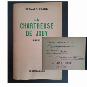 Versand Widmung Bernard Franck La Chartreuse de Jouy 1949 Autogramm an Augagneur - Bild 1 von 11