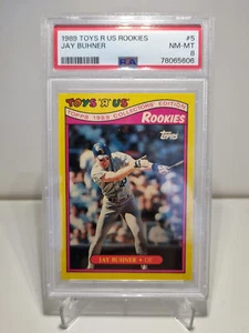1989 Topps Toys R Us Rookies - Jay Buhner - PSA 8 - Picture 1 of 1