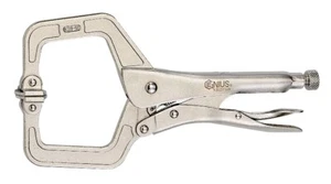 Genius Tools Locking "C" Clamp w/ Swivel Pads, 150mmL - 530306AR - Picture 1 of 1